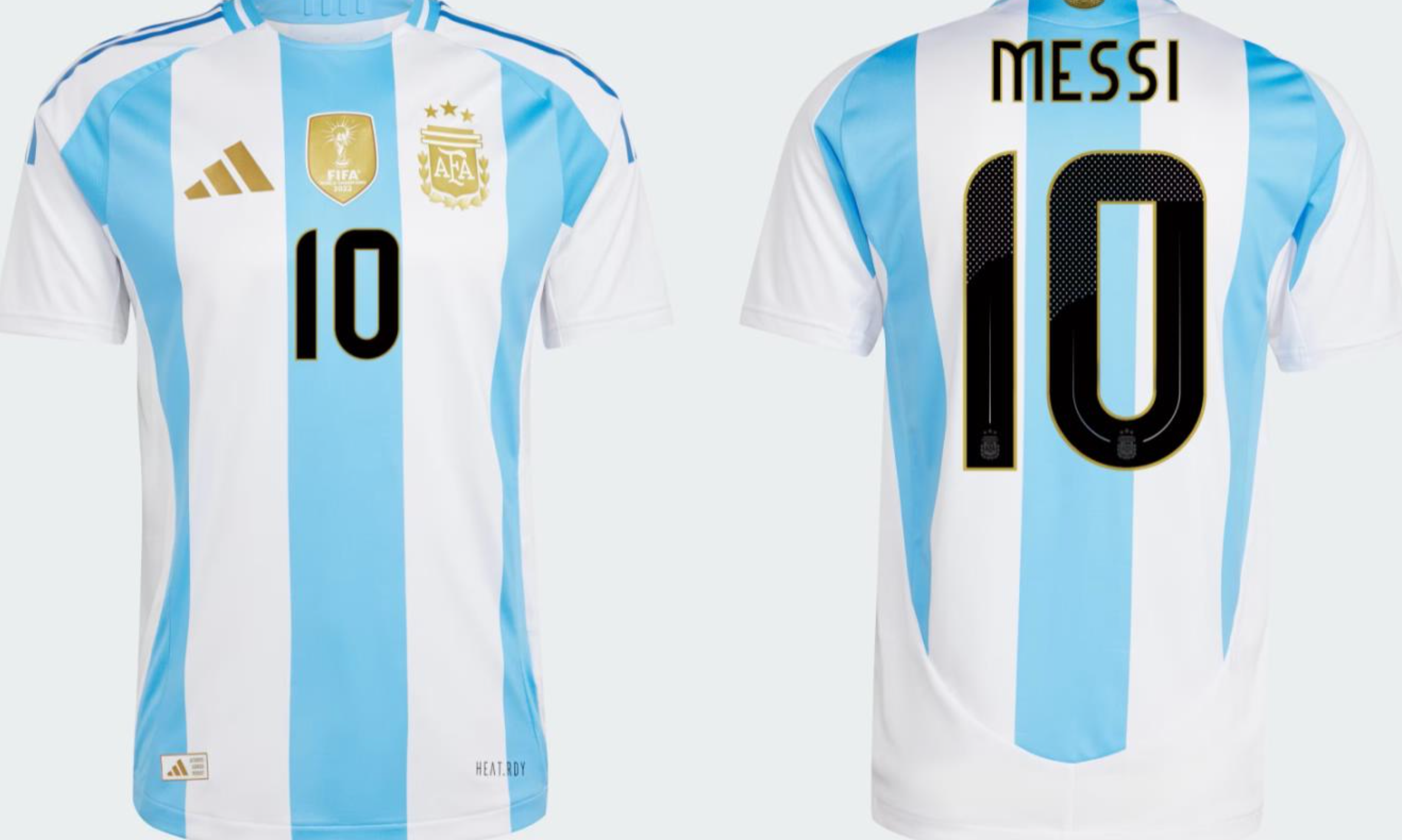 Camiseta local de Argentina 2024/2025