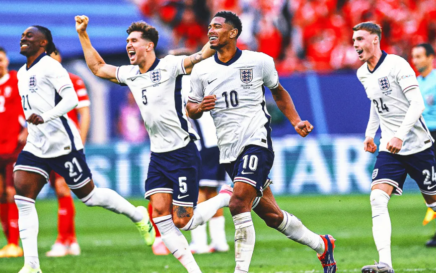 Camiseta local de Inglaterra 24/25 Eurocopa 2024