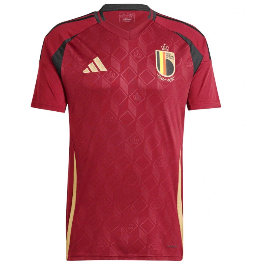 Camiseta local de Bélgica para la Eurocopa 2024/24