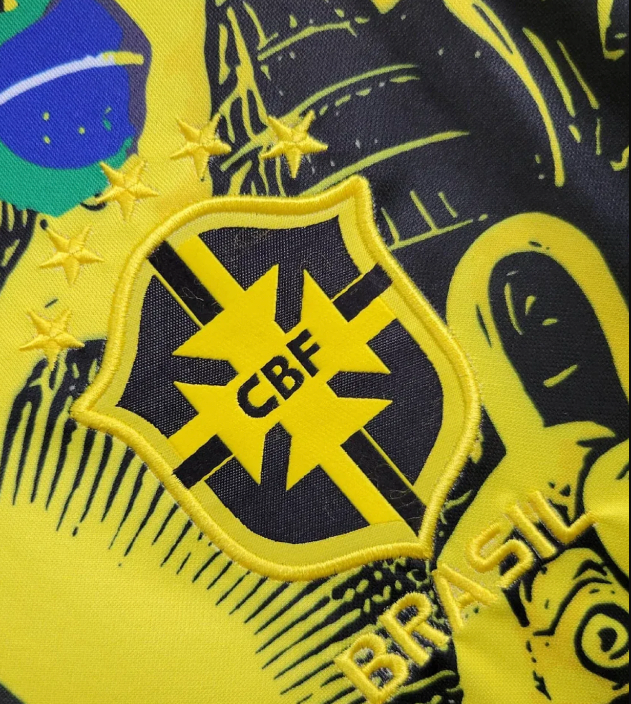 Brazil Jesus x Corteiz Special Edition Yellow Kit