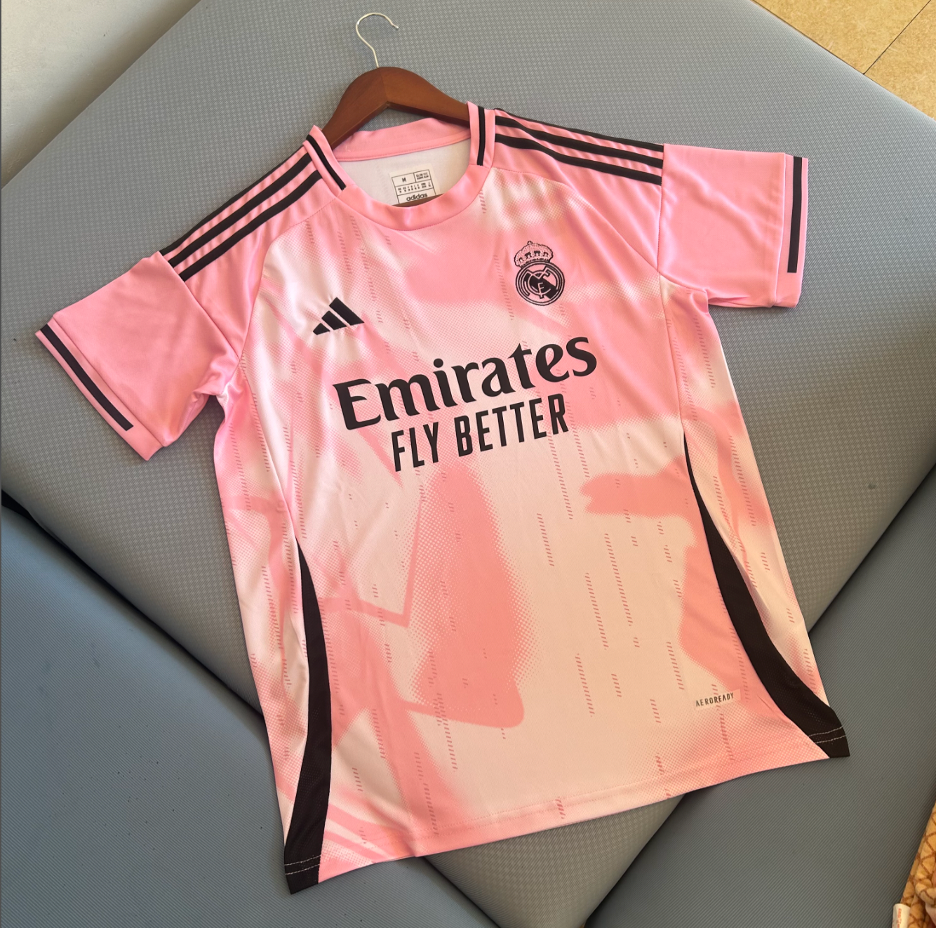 Real Madrid Pink Jersey