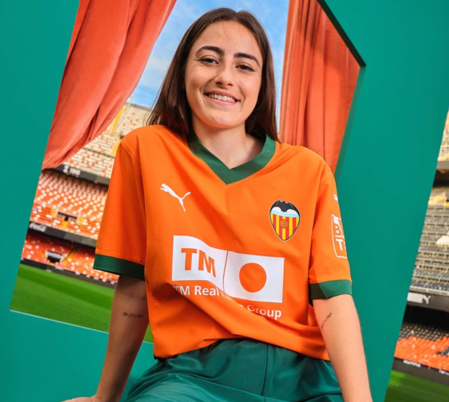 Valencia Orange Jersey 24/25