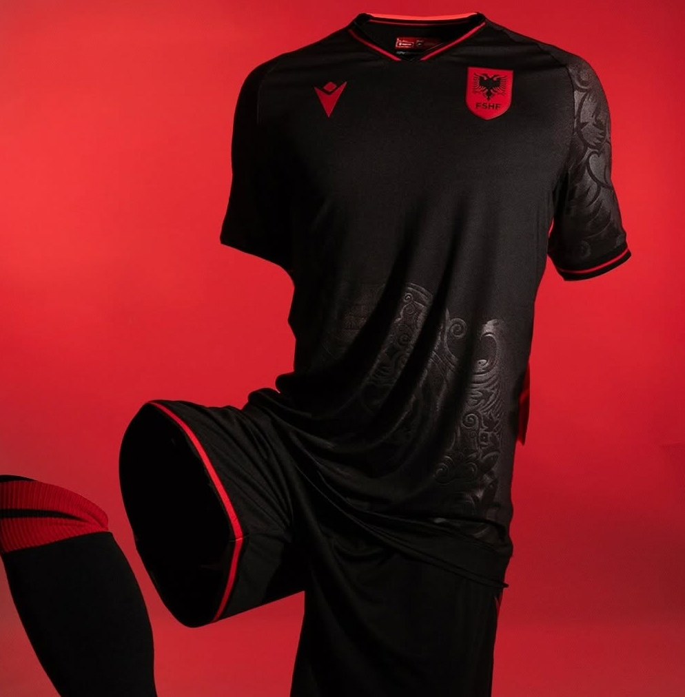 Albania 2025/2026 Away Shirt (Black)