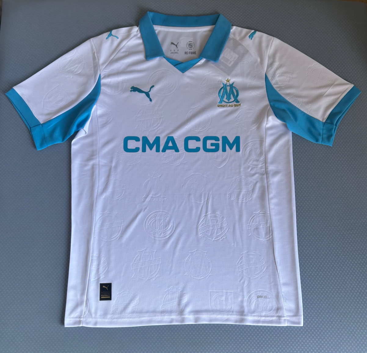 OM Olympique de Marseille 2025/2026 Home Jersey