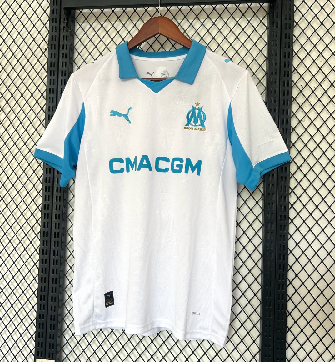 OM Olympique de Marseille 2025/2026 Home Jersey