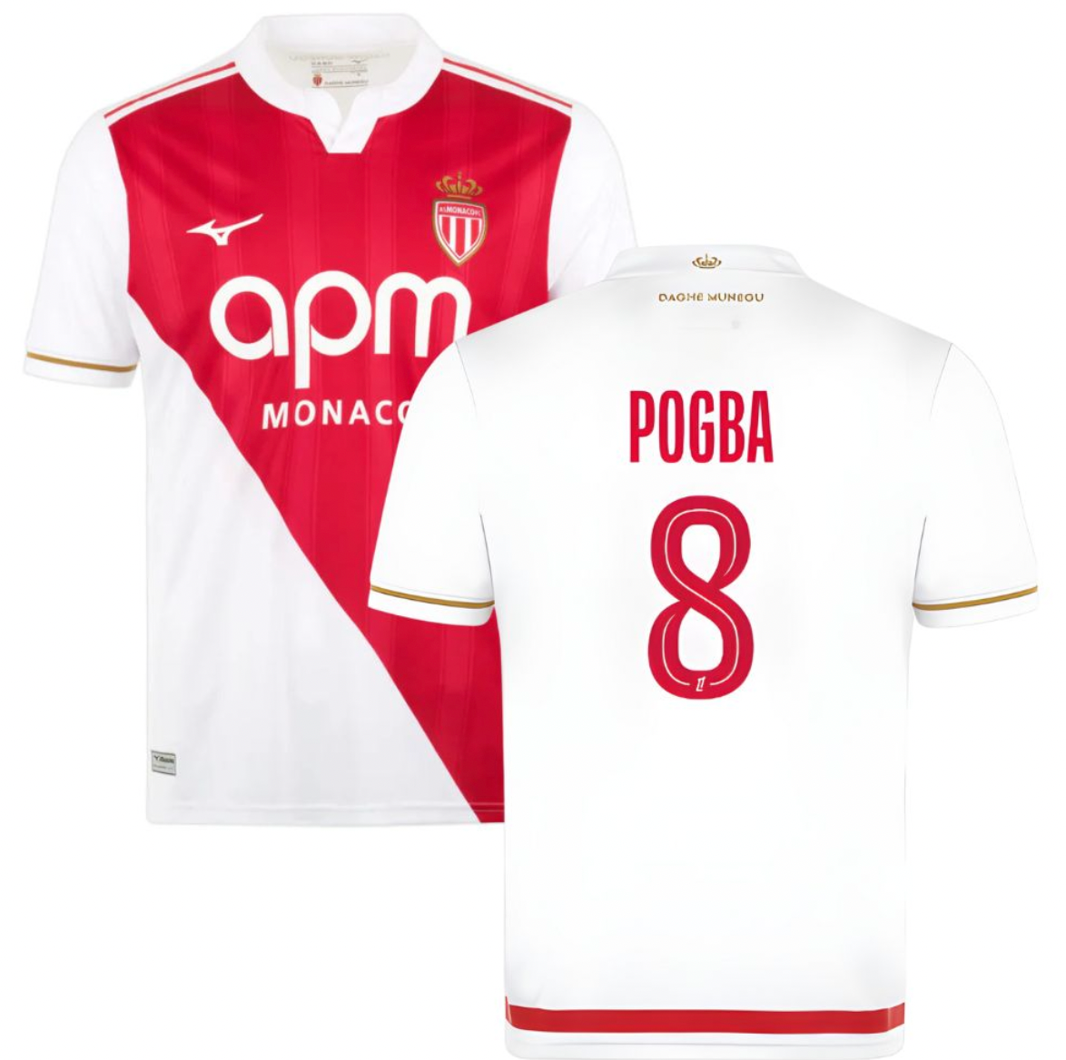 AS Monaco 2025/2026 Home Jersey
