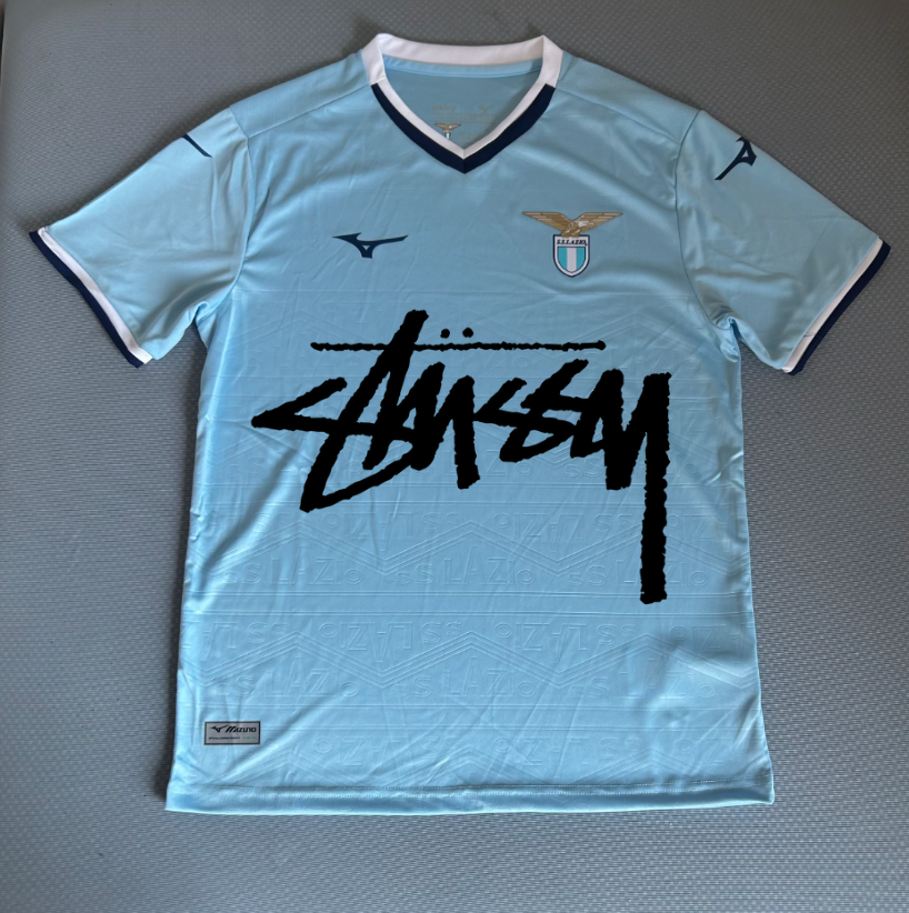 Lazio X Stussy Special Edition jersey