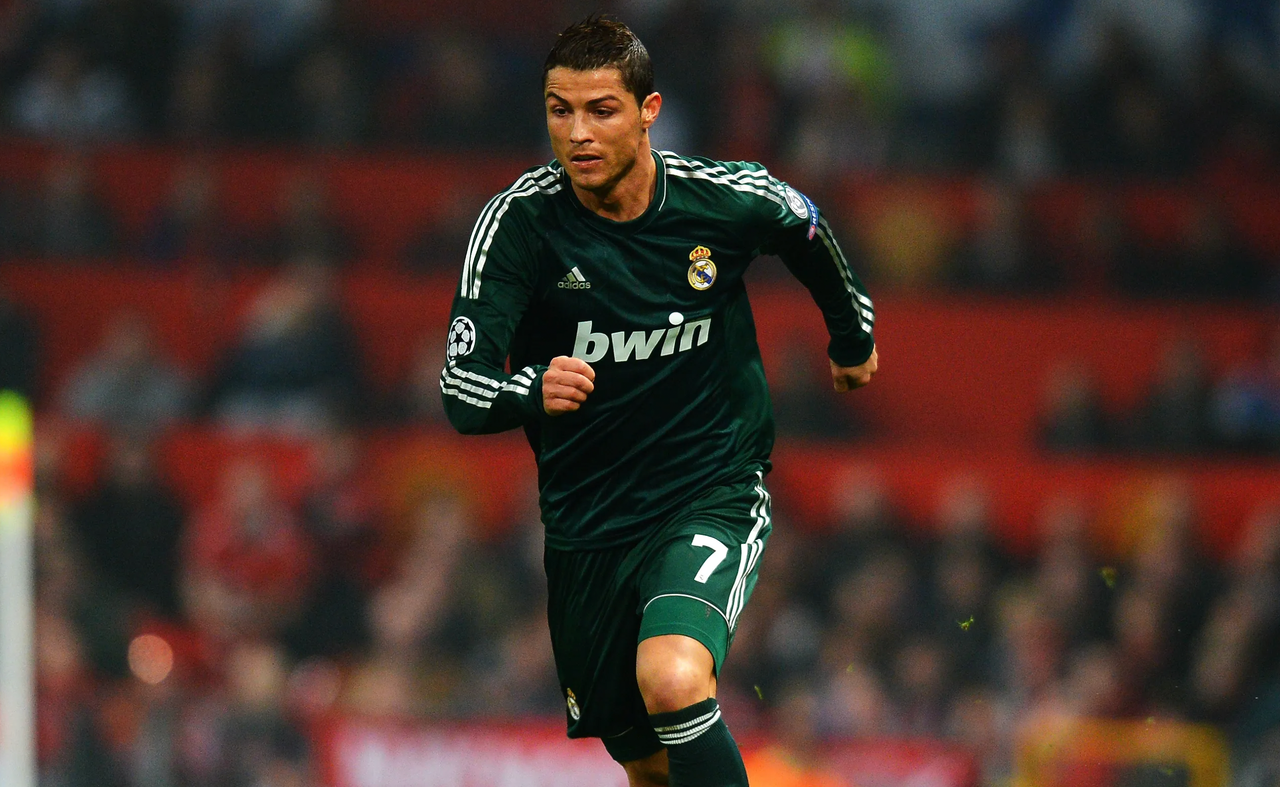 2012/2013 Real Madrid Green retro Long Sleeves jersey