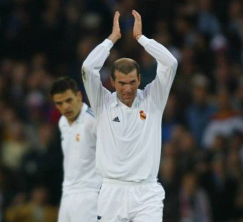 2001/2002 Real Madrid home long sleeve retro jersey