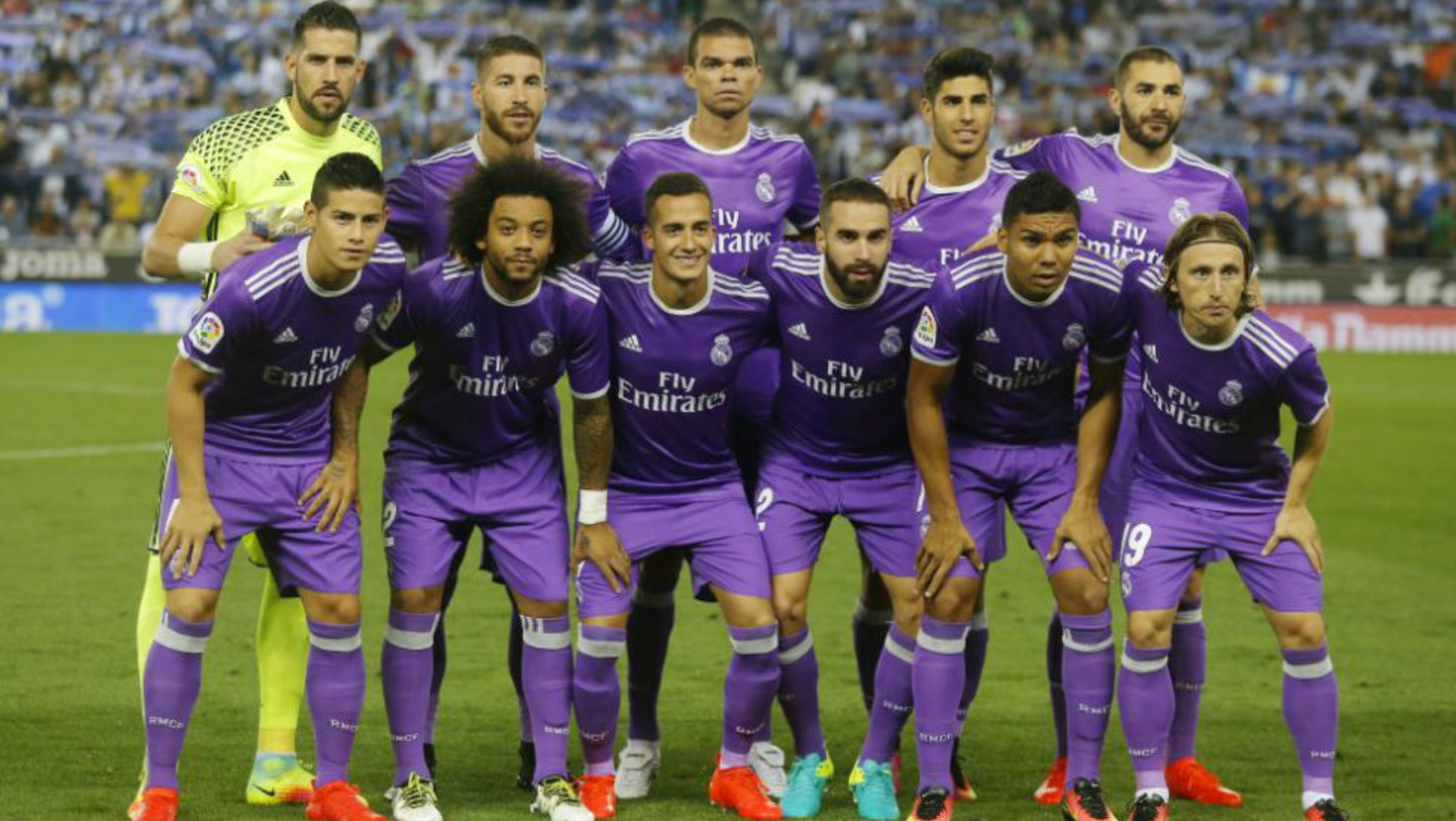 2016/2017 Real Madrid away purple retro jersey