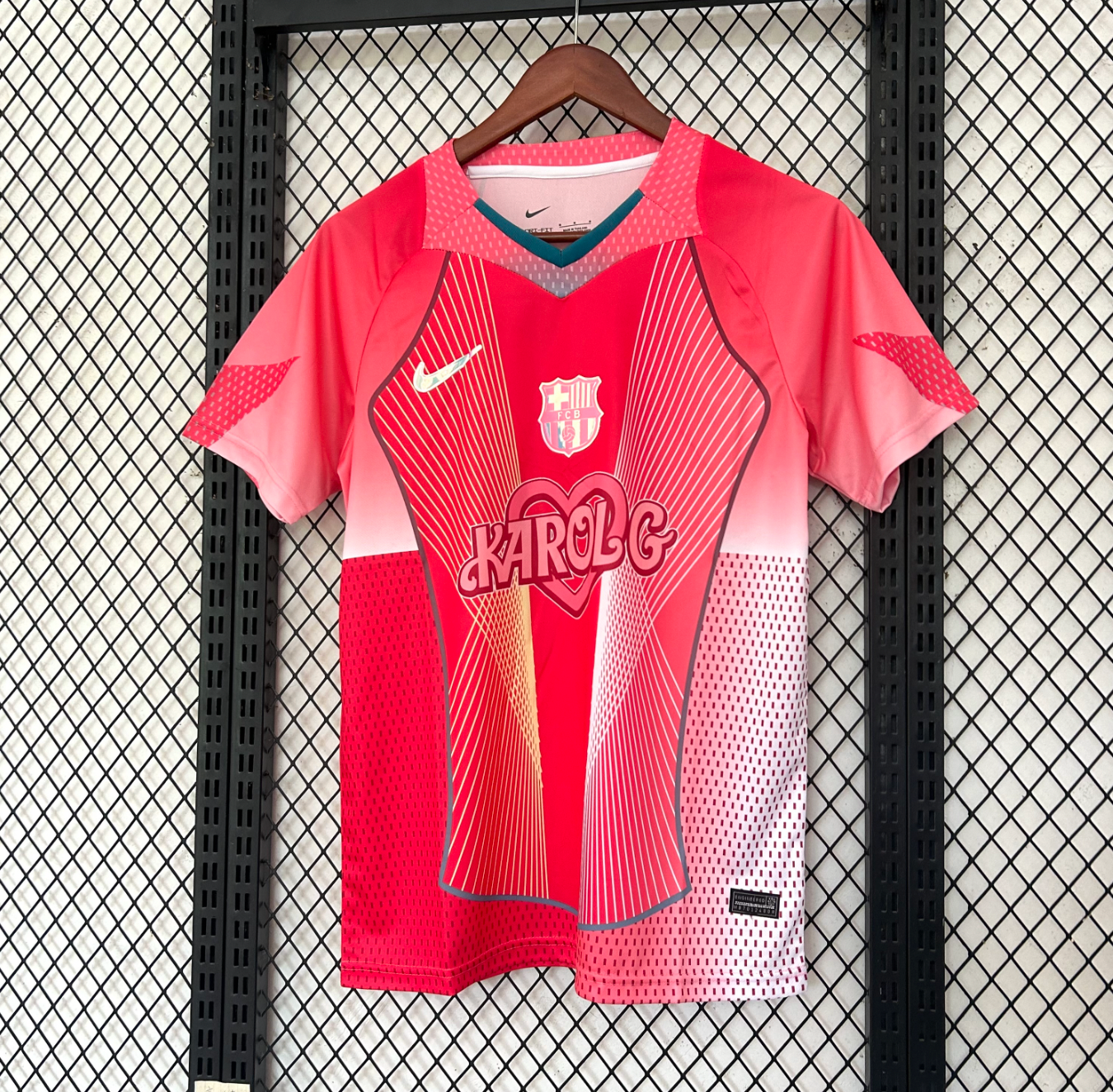 FC Barcelona Karol G Jersey Pink Special Edition