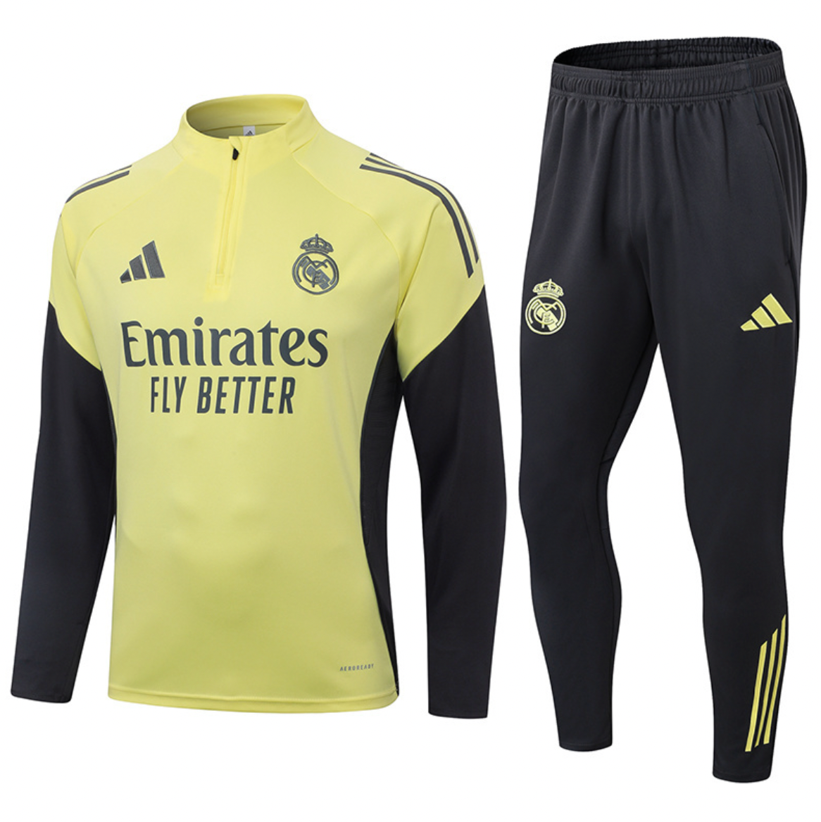 Real Madrid 2025/2026 Yellow Tracksuit