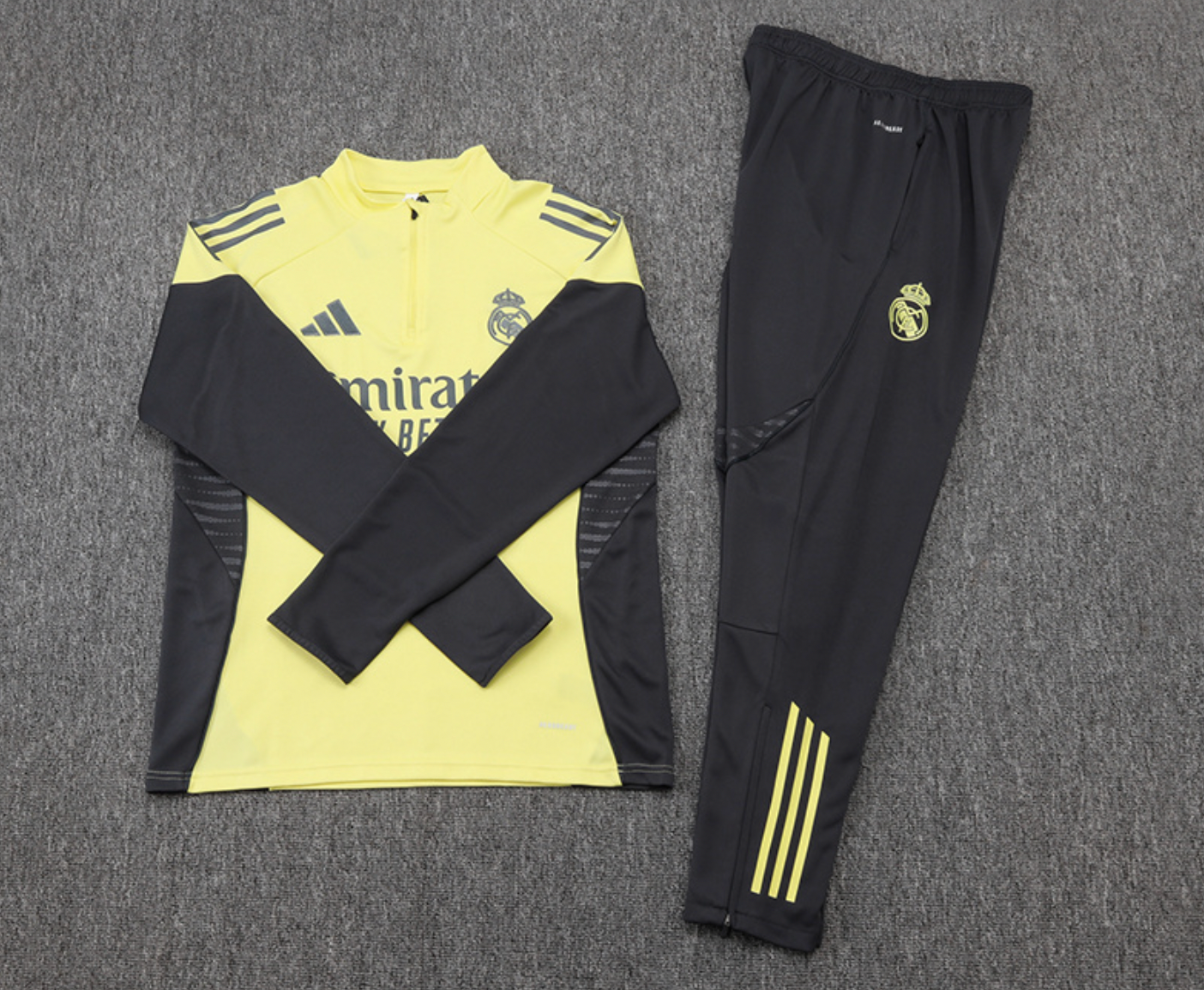 Real Madrid 2025/2026 Yellow Tracksuit