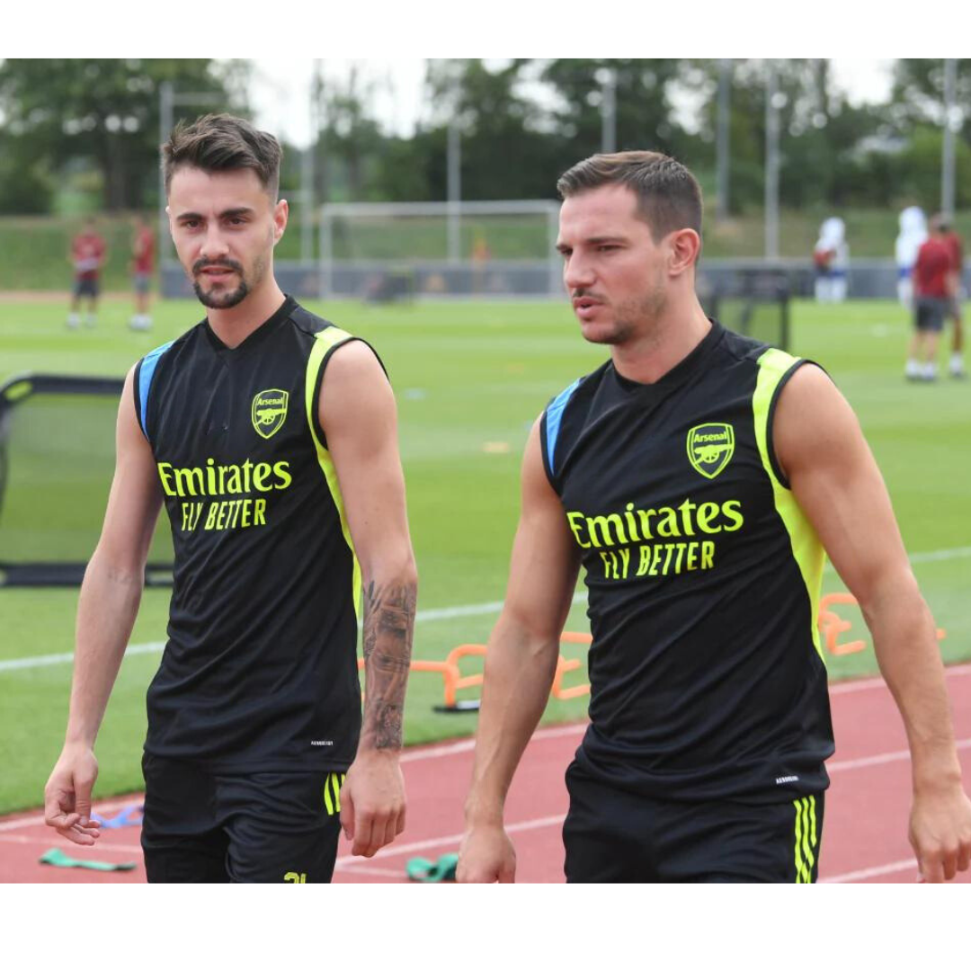 Arsenal pre-match training Sleeveless black summer set 2023/2024