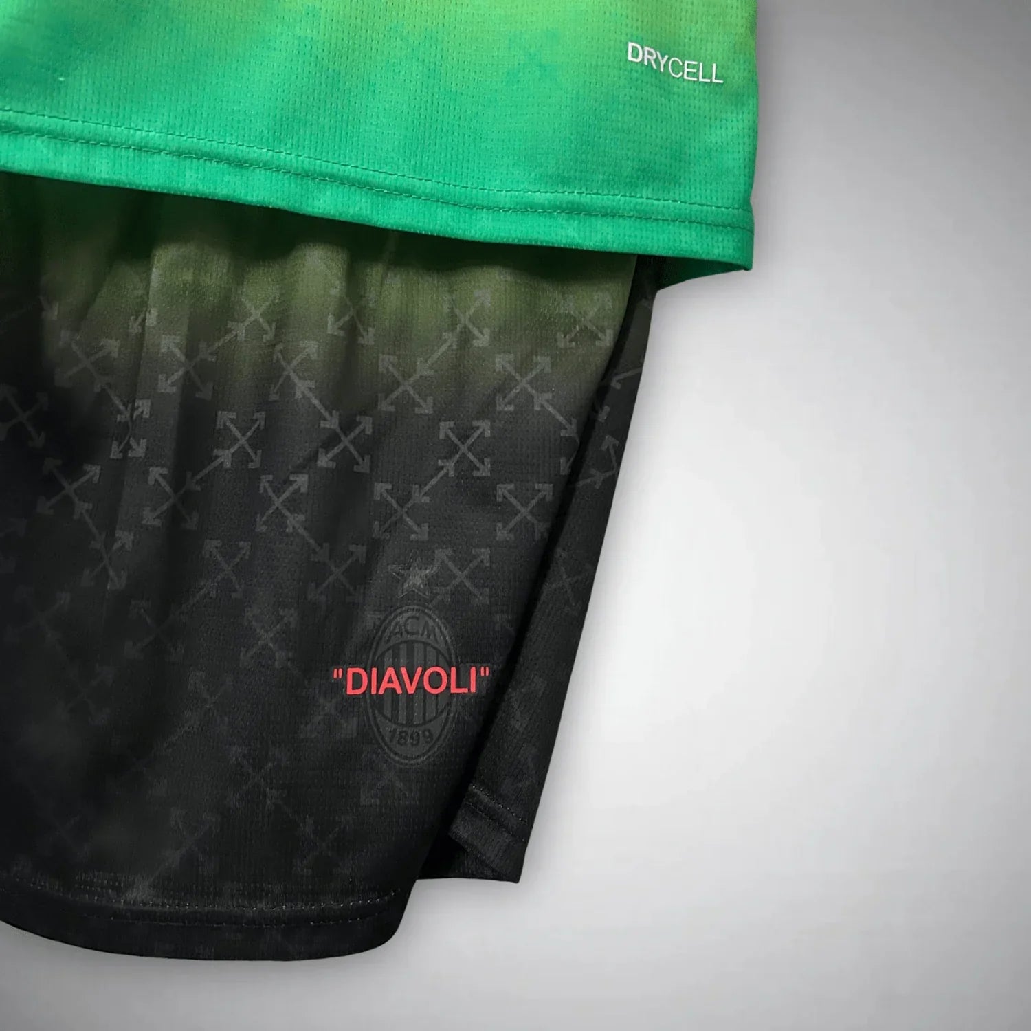 AC Milan x Off-White Black Kids Jersey 2025/2026