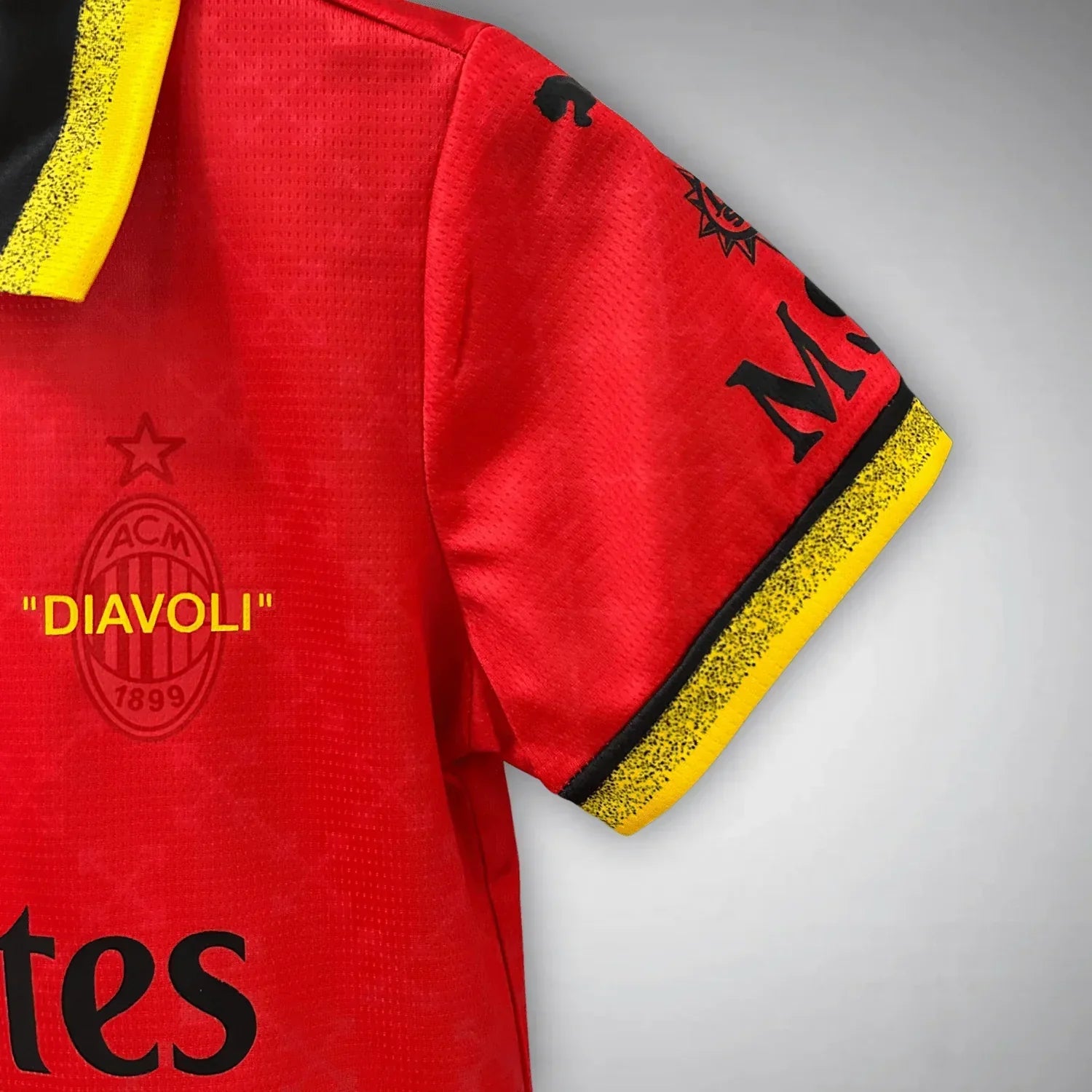 AC Milan Off-White Red Kids Jersey 2025/2026