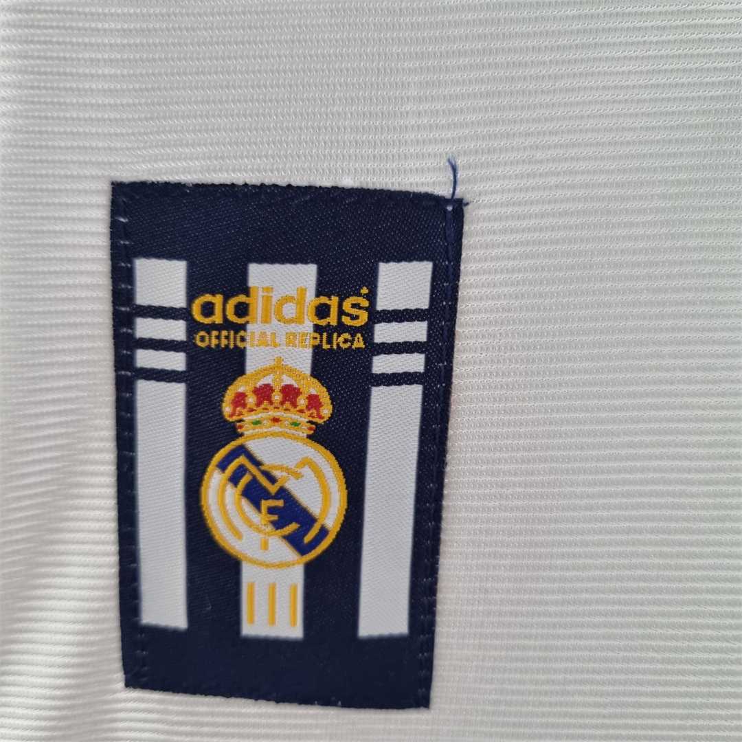 Real Madrid Home Retro Kit 1999/ 2000