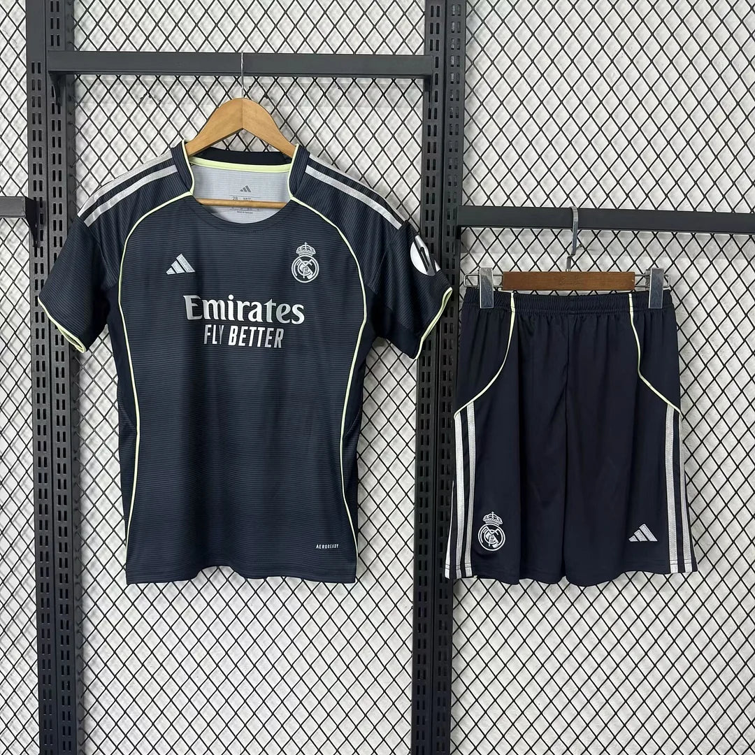 Real Madrid 2025/2026 KIDS AWAY JERSEY