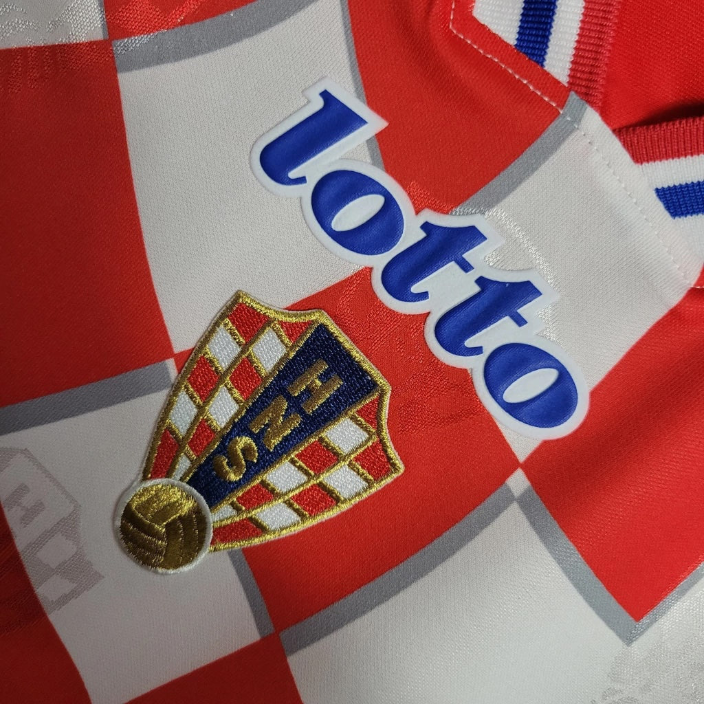 Croatia Home Retro Jersey - 1998