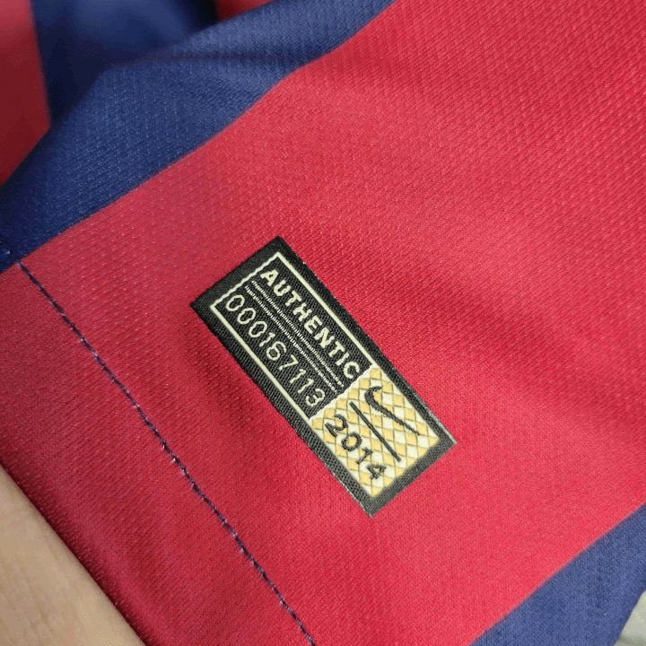 FC Barcelona 2014-2015 Long Sleeve Home Kit