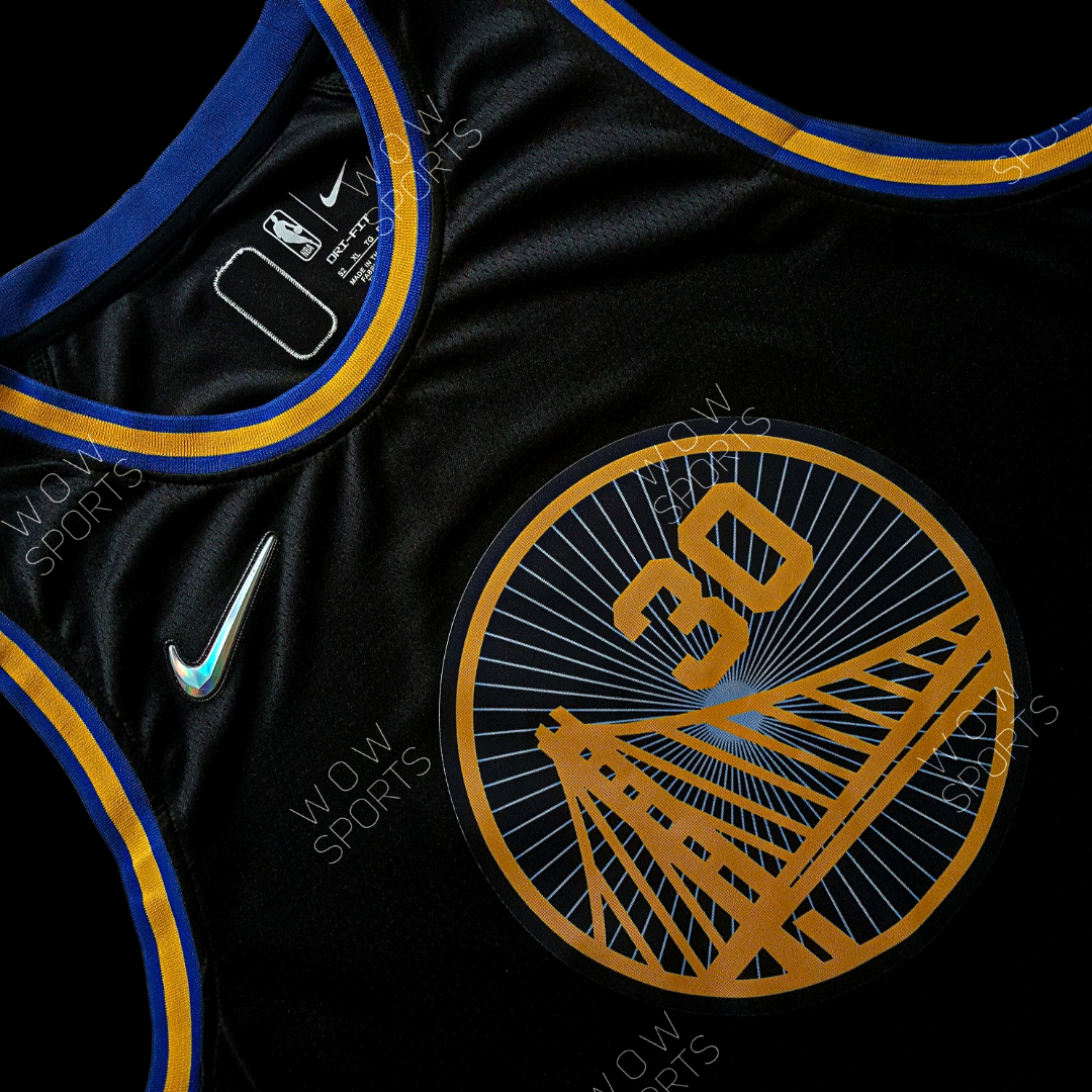 Golden State Warriros 2022 75th Anniversary City Edition Black