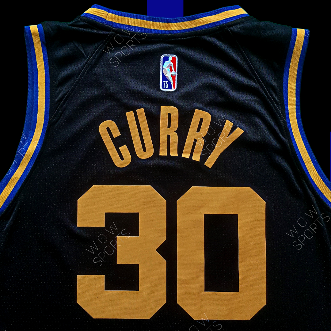 Golden State Warriros 2022 75th Anniversary City Edition Black