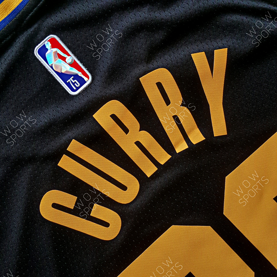 Golden State Warriros 2022 75th Anniversary City Edition Black