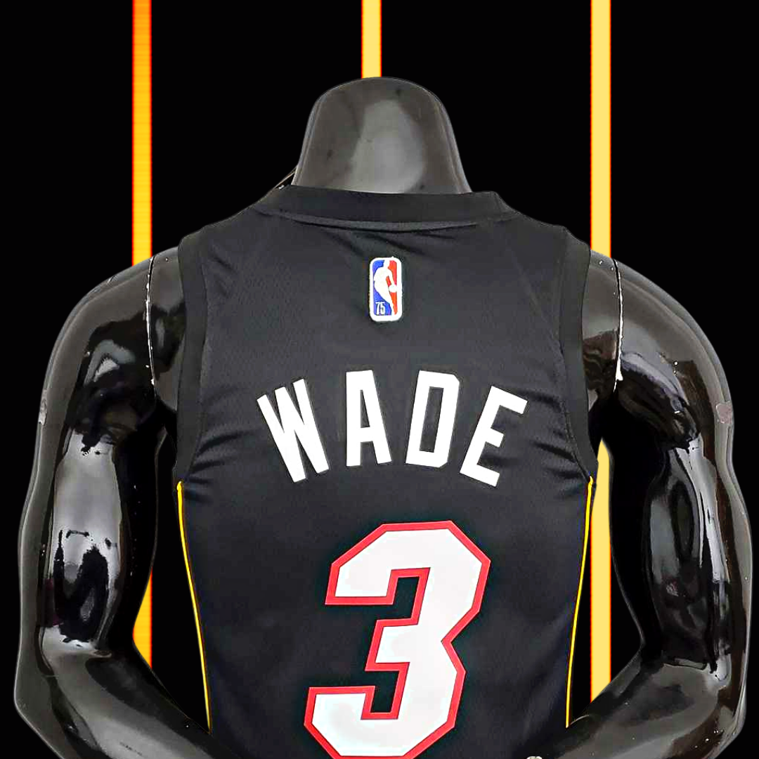 Miami Heat 2022 Swingman Jersey Black Icon Edition