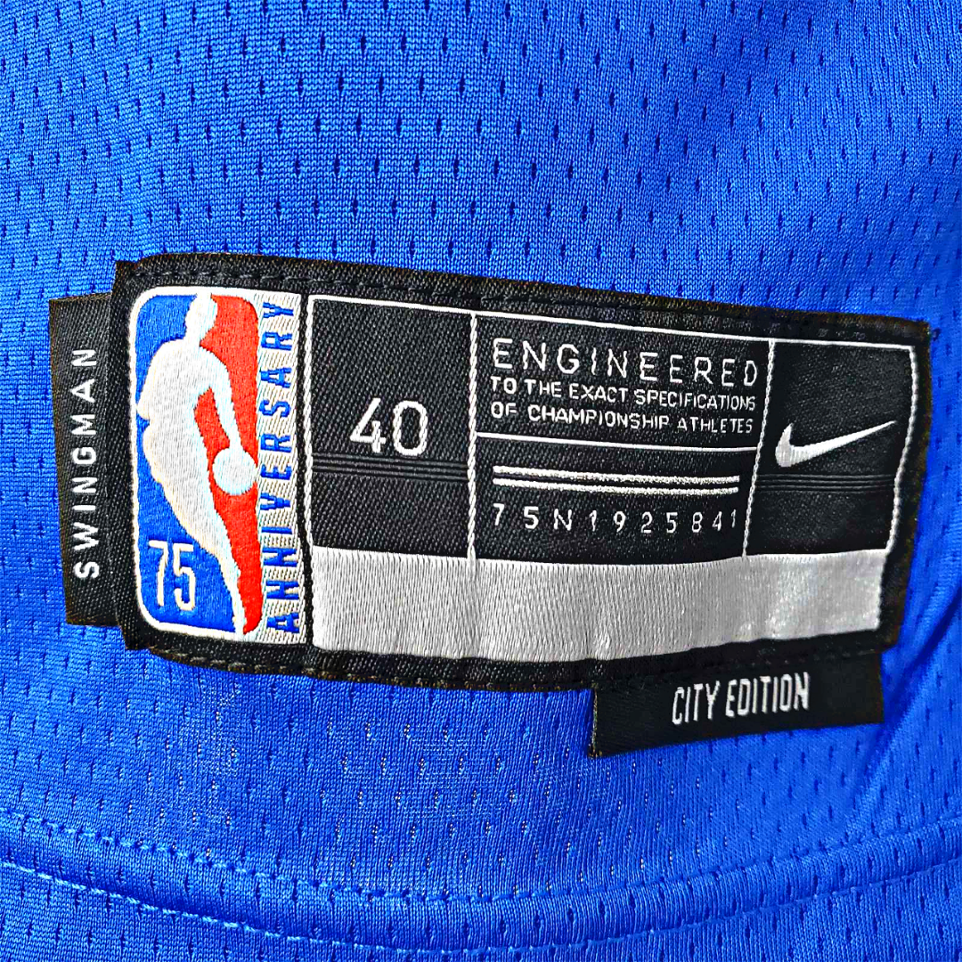 Washington Wizards 2022 City Edition Royal Jersey 75th Diamond