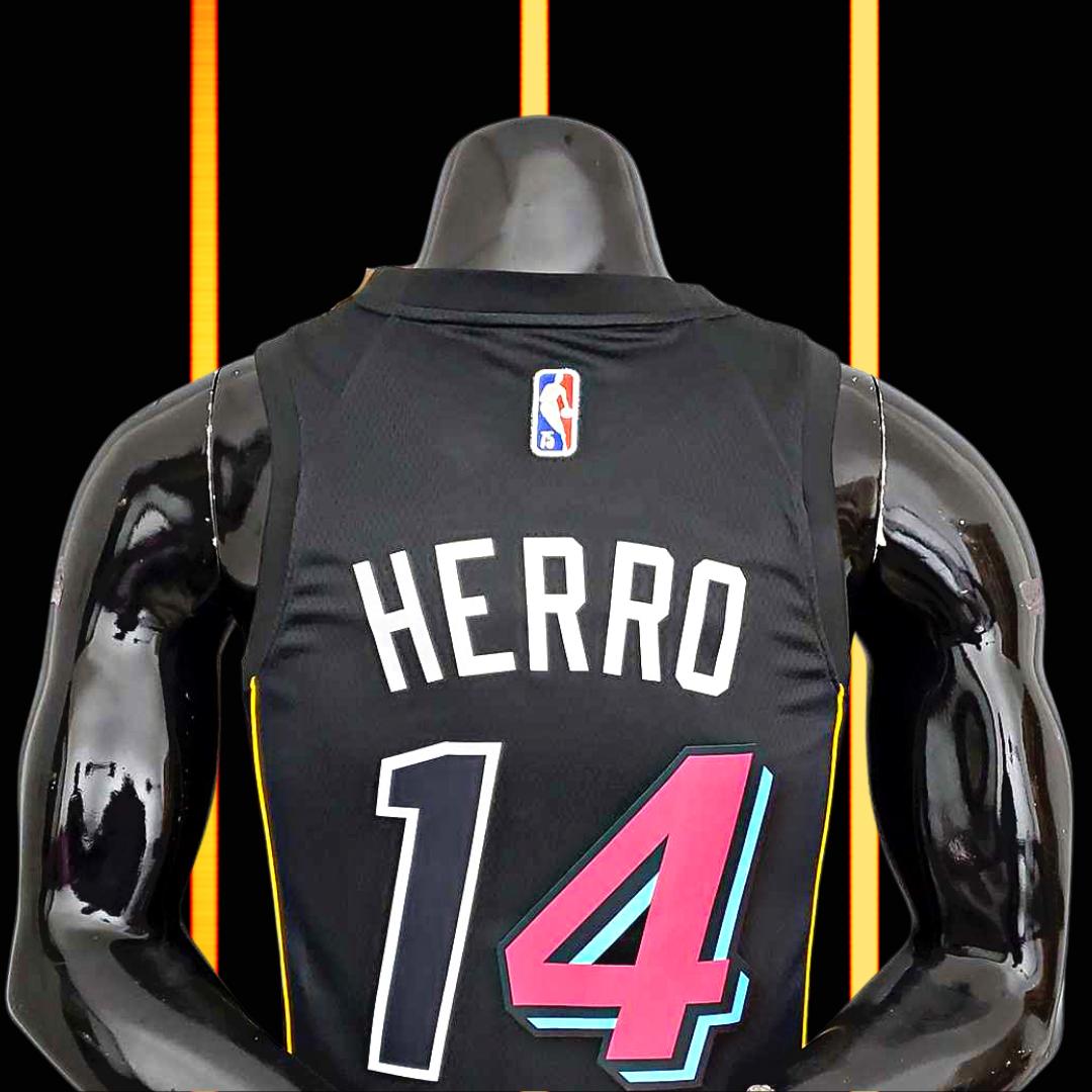 Miami Heat 2022 Swingman Jersey Black Icon Edition