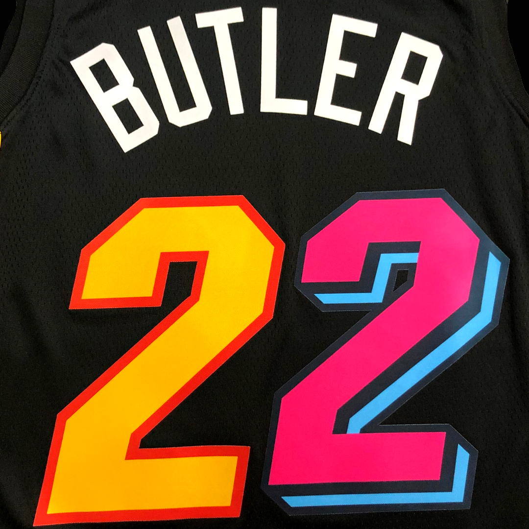 Miami Heat 2022 Swingman Jersey Black Icon Edition