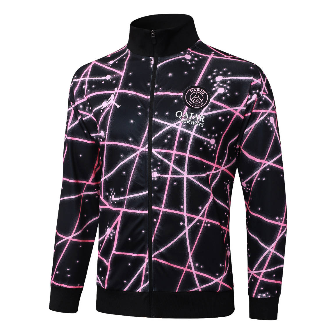 PSG Tracksuit 2025/2026 Black and Pink