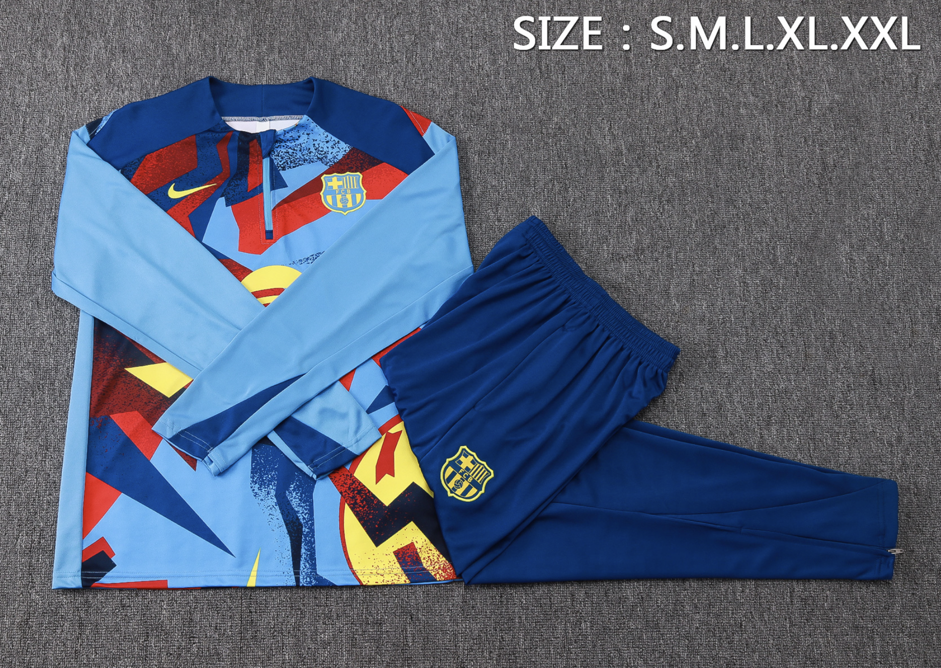 FC Barcelona 2027 Tracksuit (El Clásico Edition)