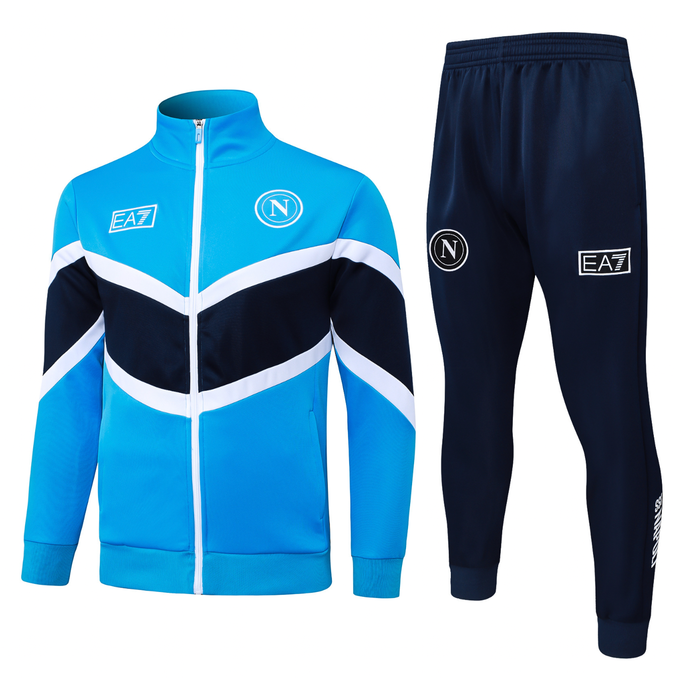 Napoli 2026 blue tracksuit