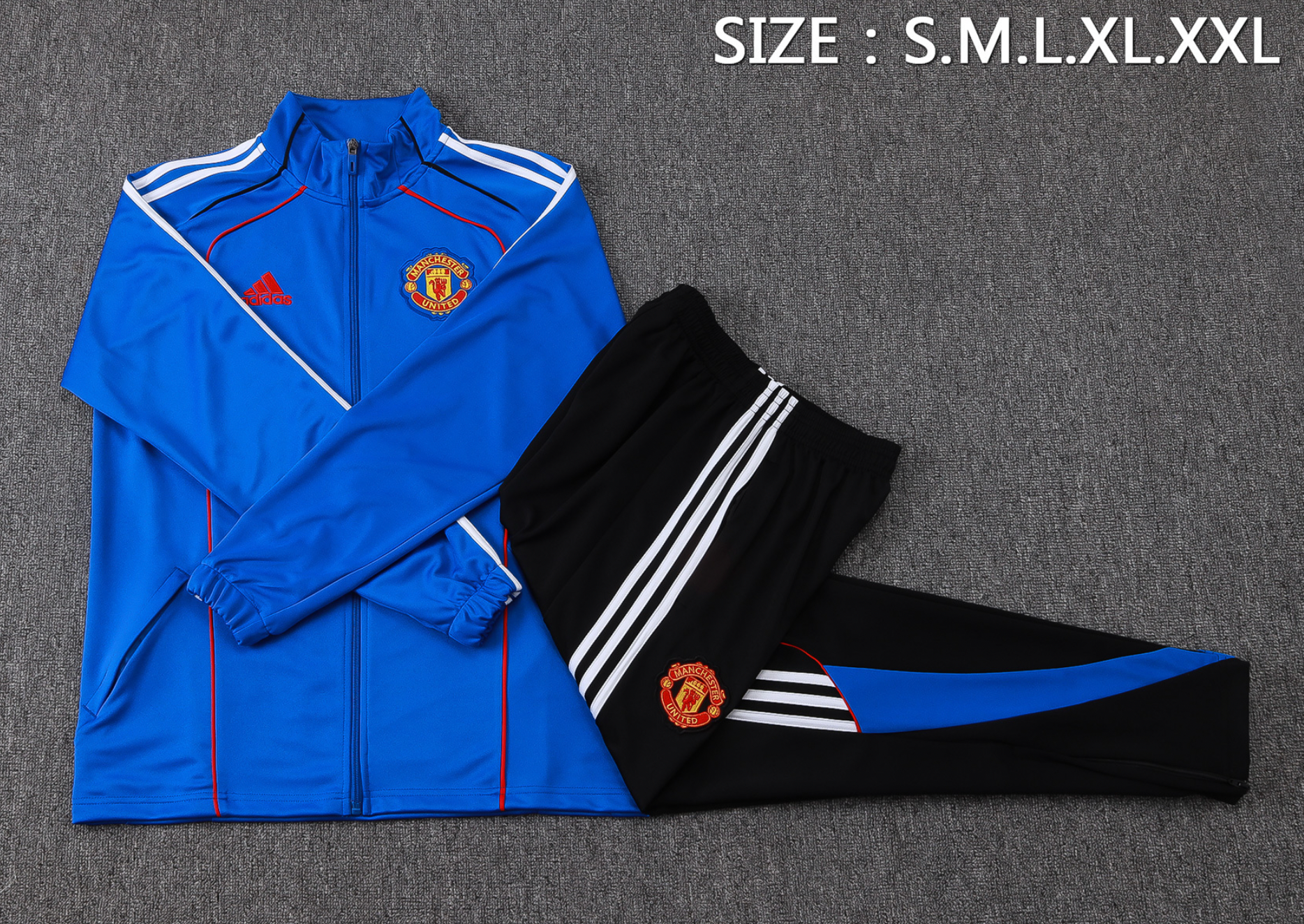 Manchester United 2026 blue tracksuit